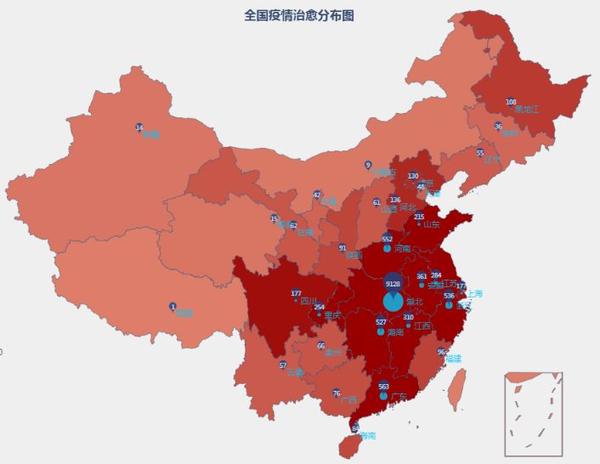 全国累计确诊肺炎最新情况分析