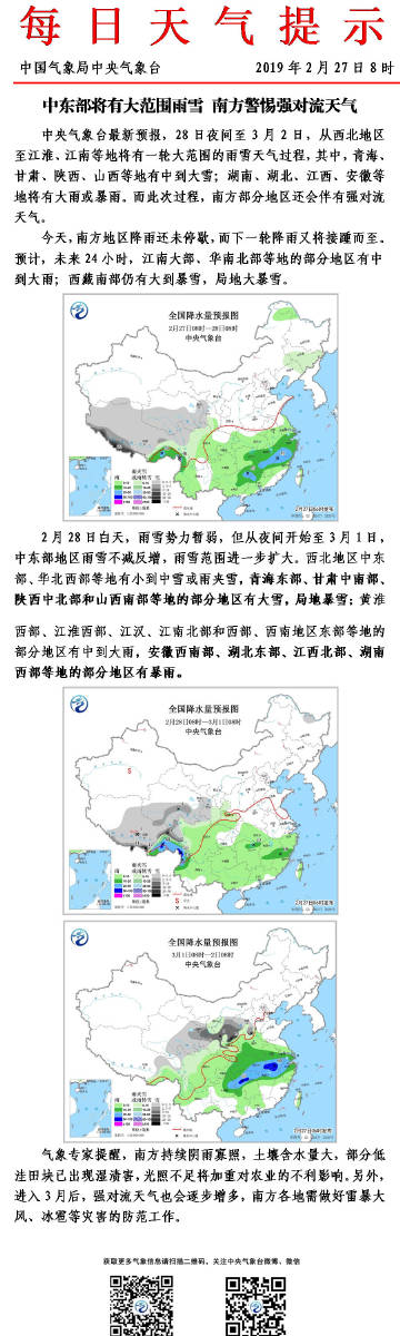 全国最新天气预报解读